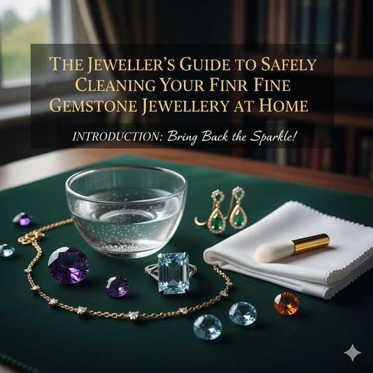 The Jeweler's Guide to Safely Cleaning Your Fine Gemstone Jewelry at Home Introduction: