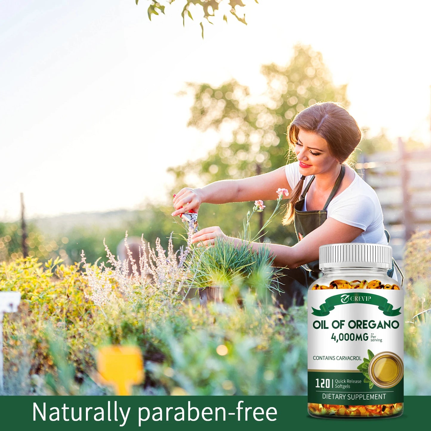 Oil of Oregano 120 Capsules – Immune Support, Digestive Health, Heart Wellness & Natural Detox Supplement - Foshkan.com