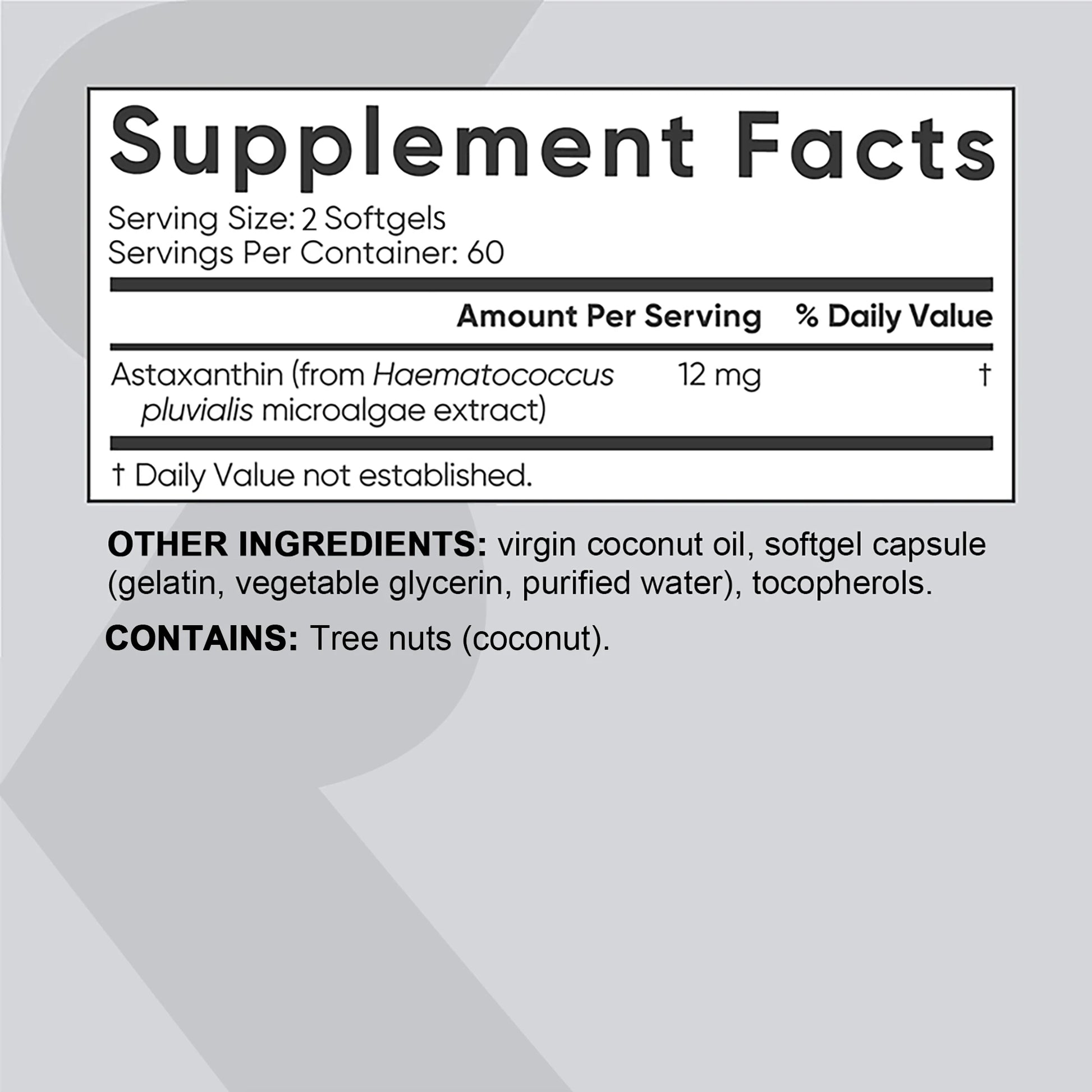 Astaxanthin Supplement – 120 Capsules | Antioxidant for Eye, Skin, Joint & Heart Health | Metabolism & Immune Support - Foshkan.com