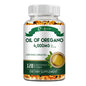 Oil of Oregano 120 Capsules – Immune Support, Digestive Health, Heart Wellness & Natural Detox Supplement - Foshkan.com