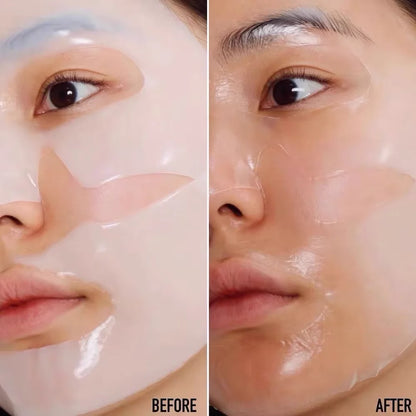 10PCS Collagen Facial Mask – Anti-Wrinkle, Anti-Aging, Moisturizing & Brightening Korean Skincare - Foshkan.com