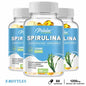 Organic Spirulina Capsules – Antioxidant Support for Heart, Eye & Brain Health | Natural Superfood Supplement - Foshkan.com