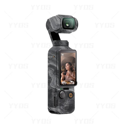 DJI Osmo Pocket 3 Full-Body PVC Sticker – Anti-Scratch Colorful Protective Decal Wrap Set for Sports Camera Customization - Foshkan.com