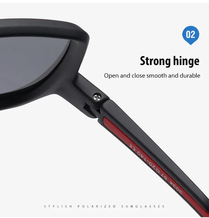 Large Frame UV400 Polarized/Photochromic Sports Cycling Bike Glasses Men Women TR90 MTB Baseball Fishing Softball Sunglasses - Foshkan.com
