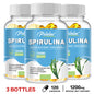 Organic Spirulina Capsules – Antioxidant Support for Heart, Eye & Brain Health | Natural Superfood Supplement - Foshkan.com