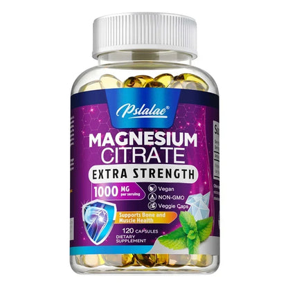Magnesium Citrate - Supports Digestive Health, Muscle, Nerve, Bone and Heart Health - Foshkan.com
