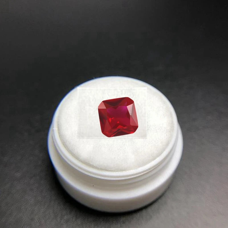 Natural Ruby Different Shapes for Collection Gemstones and Jewelry Pendant rings for making Loose Gemstones Pigeon Blood Ruby - Foshkan.com