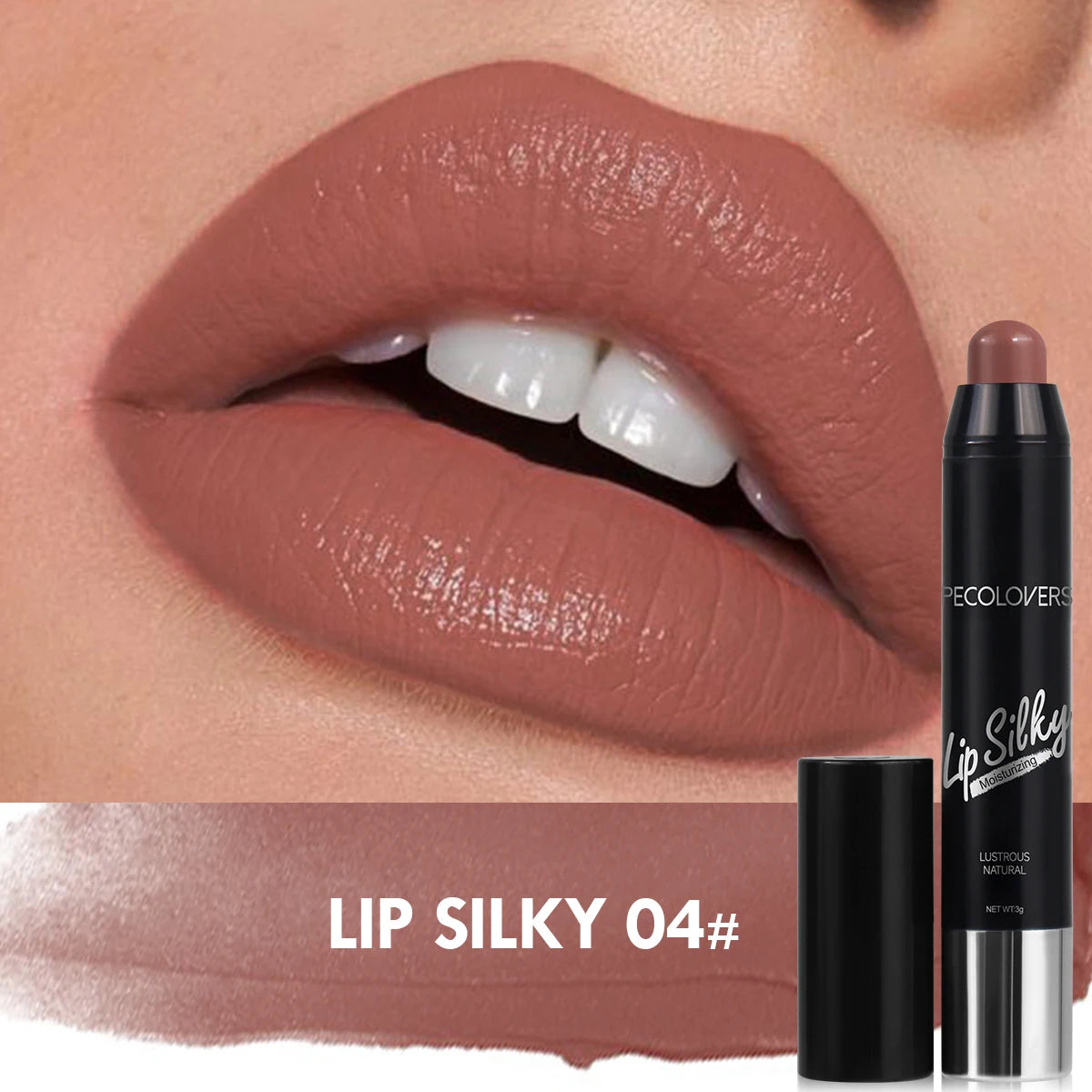 Brighten Lip Moisturizing Lipstick – Hydrating Water-Light Lip Gloss Tint, Glass Shine Lip Glaze – Tea Russet Shade - Foshkan.com