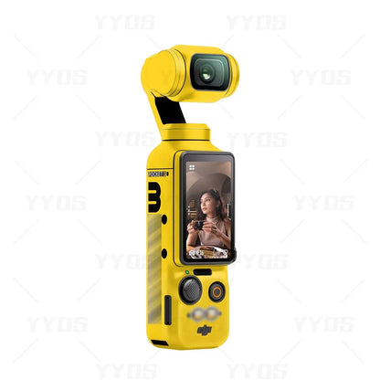 DJI Osmo Pocket 3 Full-Body PVC Sticker – Anti-Scratch Colorful Protective Decal Wrap Set for Sports Camera Customization - Foshkan.com