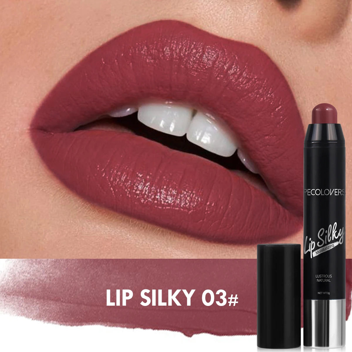Brighten Lip Moisturizing Lipstick – Hydrating Water-Light Lip Gloss Tint, Glass Shine Lip Glaze – Tea Russet Shade - Foshkan.com