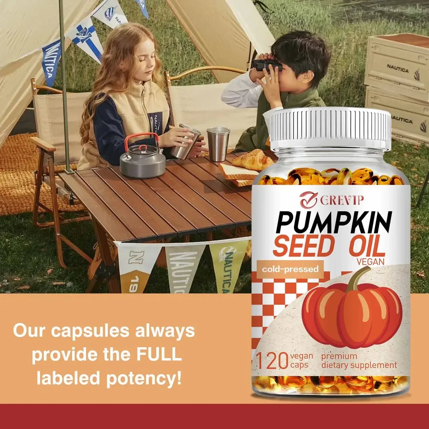 Pumpkin Seed Oil - Prostate Health, Skin, Heart & Brain Health, Bladder Control - Foshkan.com