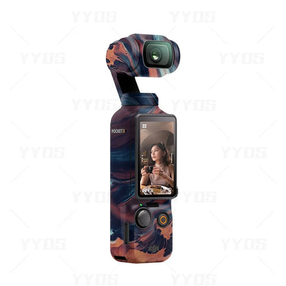 DJI Osmo Pocket 3 Full-Body PVC Sticker – Anti-Scratch Colorful Protective Decal Wrap Set for Sports Camera Customization - Foshkan.com