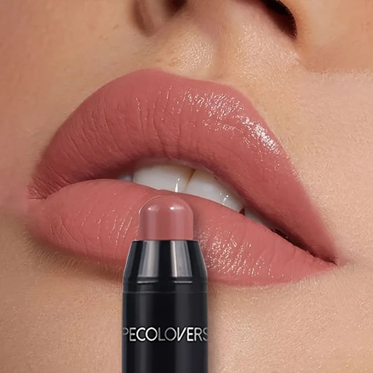 Brighten Lip Moisturizing Lipstick – Hydrating Water-Light Lip Gloss Tint, Glass Shine Lip Glaze – Tea Russet Shade - Foshkan.com