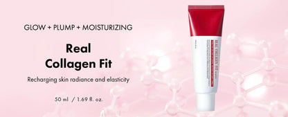 Real Collagen Fit Wrapping Mask – 670,000ppm Collagen Peel-Off Facial Mask for Firming, Hydration, Glow & Glass Skin - Foshkan.com