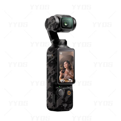 DJI Osmo Pocket 3 Full-Body PVC Sticker – Anti-Scratch Colorful Protective Decal Wrap Set for Sports Camera Customization - Foshkan.com