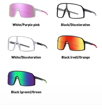 Large Frame UV400 Polarized/Photochromic Sports Cycling Bike Glasses Men Women TR90 MTB Baseball Fishing Softball Sunglasses - Foshkan.com