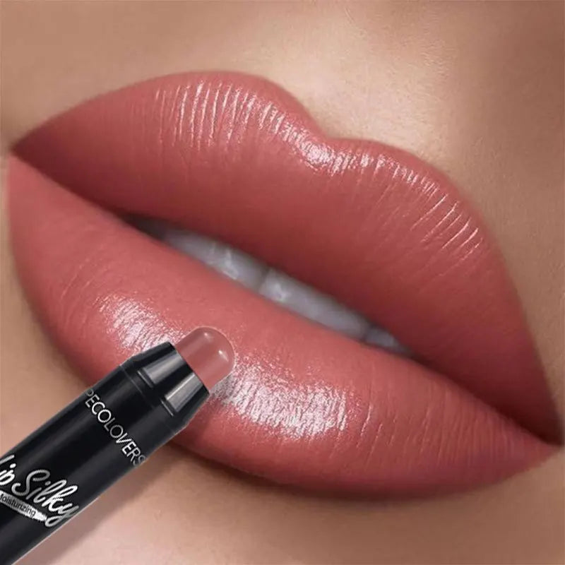 Brighten Lip Moisturizing Lipstick – Hydrating Water-Light Lip Gloss Tint, Glass Shine Lip Glaze – Tea Russet Shade - Foshkan.com