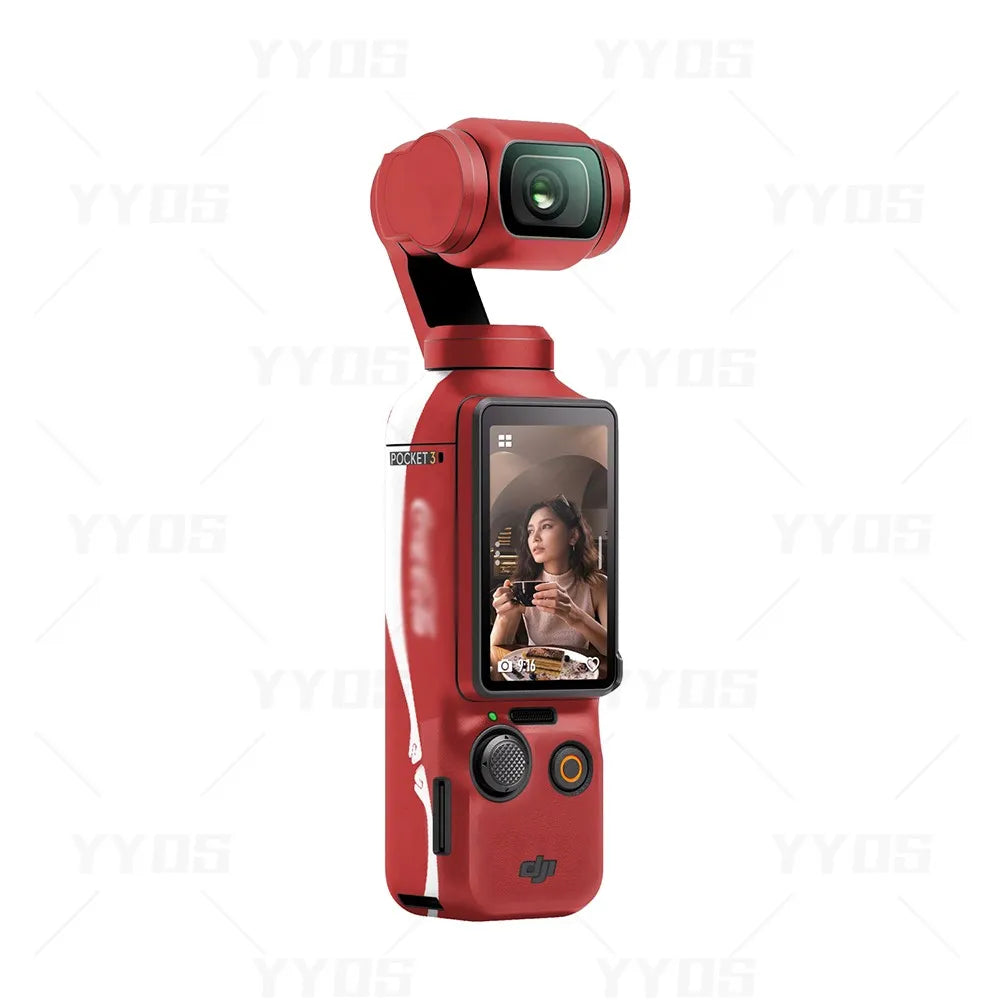 DJI Osmo Pocket 3 Full-Body PVC Sticker – Anti-Scratch Colorful Protective Decal Wrap Set for Sports Camera Customization - Foshkan.com