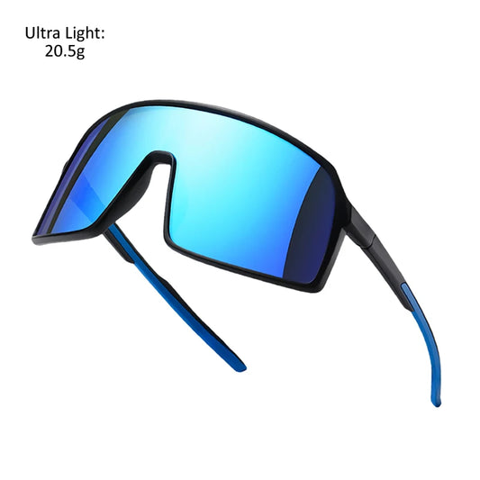 Large Frame UV400 Polarized/Photochromic Sports Cycling Bike Glasses Men Women TR90 MTB Baseball Fishing Softball Sunglasses - Foshkan.com
