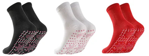Tourmaline Slimming Health Socks – Self-Heating Thermotherapy Socks for Men & Women | Circulation, Detox & Weight Support - Foshkan.com