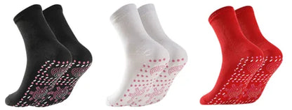 Tourmaline Slimming Health Socks – Self-Heating Thermotherapy Socks for Men & Women | Circulation, Detox & Weight Support - Foshkan.com