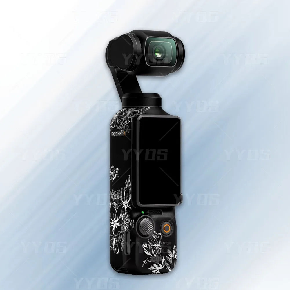 DJI Osmo Pocket 3 Full-Body PVC Sticker – Anti-Scratch Colorful Protective Decal Wrap Set for Sports Camera Customization - Foshkan.com