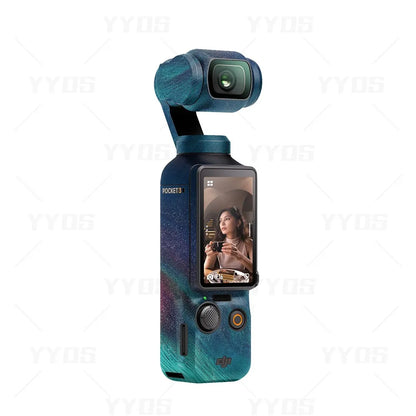 DJI Osmo Pocket 3 Full-Body PVC Sticker – Anti-Scratch Colorful Protective Decal Wrap Set for Sports Camera Customization - Foshkan.com