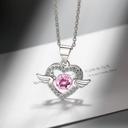 D Color 1 Carat Moissanite Teardrop Pendant Necklace for Women – S925 Sterling Silver Pt950 Chain | Elegant Wedding Jewelry Gift